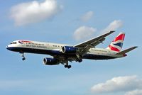 G-BPEC @ EGLL - Boeing 757-236 [24882] (British Airways) Heathrow~G 07/09/2005. On finals 27L. - by Ray Barber