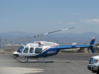 N1085T @ OXR - 1980 Bell 206L-1 LongRanger II, one Allison 250-C28B Turboshaft 500 shp, on Aspen's ramp - by Doug Robertson
