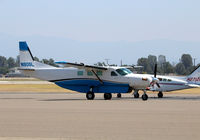 N90GL @ KRDD - 1st time I've seen this plane at Redding - possible package express for Redding Air Services.