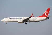 TC-JVN @ LMML - B737-800 TC-JVN Turkish Airlines - by Raymond Zammit