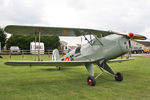 G-CDJU @ EGBR - CASA 1.131E Srs 1000 Jungmann at Breighton Airfield, April 16th 2011. - by Malcolm Clarke