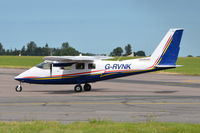 G-RVNK @ EGSH - Just landed at Norwich. - by Graham Reeve