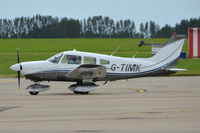 G-TIMK @ EGSH - Just landed at Norwich. - by Graham Reeve