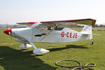 G-CEJE @ X5FB - Wittman W-10 Tailwind, Fishburn Airfield, March 25th 2012. - by Malcolm Clarke