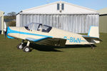 G-BIWN @ X5FB - Jodel D-112 at Fishburn Airfield, January 29th 2012. - by Malcolm Clarke