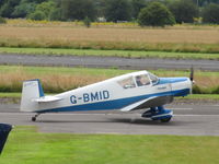G-BMID @ EGCV - good old jodel taxying out for departure - by magnaman