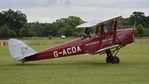 G-ACDA @ EGTH - 2. G-ACDA at 'A Gathering of Moths,' Old Warden Aerodrome, Beds. - by Eric.Fishwick
