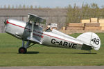 G-ABVE @ EGBR - Arrow Active 2 at The Real Aeroplane Company's April Fools Fly-In, Breighton Airfield, April 1st 2012. - by Malcolm Clarke