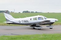 G-TIMK @ EGSH - Leaving Norwich. - by keithnewsome