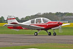 G-AXDV @ EGBR - Beagle B-121 Pup 100 At Breighton Airfield in April 2011. - by Malcolm Clarke