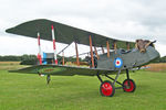 G-BFVH @ X5FB - Airco DH-2 Replica, Fishburn Airfield, July 22nd 2011. - by Malcolm Clarke