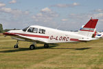 G-LORC @ EGBR - Piper PA-28-161 Cadet at at The Real Aeroplane Company's Wings & Wheels Weekend, Breighton Airfield, July 2011. - by Malcolm Clarke