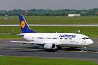 D-ABEF @ EDDL - Boeing 737-330 [25217] (Lufthansa) Dusseldorf~D 19/05/2005 - by Ray Barber