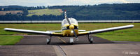 G-AYUH @ EGPN - Head-on at Dundee Riverside EGPN - by Clive Pattle