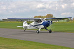 G-BSYG @ EGBR - Piper PA-12 at Breighton Airfield, April 16th 2011. - by Malcolm Clarke