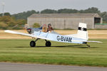 G-BVAM @ EGBR - Evans VP-1 Volksplane at The Real Aeroplane Company's Helicopter Fly-In, Breighton Airfield, September 20th 2015. - by Malcolm Clarke