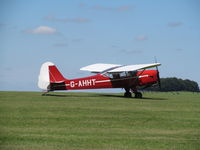 G-AHHT @ EGHA - in sun at compton - by magnaman