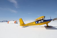 C-GXFB - At Icefield Discovery base camp at the head of the Hubbard Glacier at 8,350 feet elevation, facing Mount Logan, Canada's highest peak. - by Murray Lundberg
