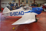G-BDAD @ EGBR - Taylor Monoplane at Breighton Airfield, UK on April 19th 2009. - by Malcolm Clarke