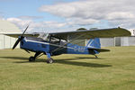 G-AIGF @ X5FB - Aircraft J1N at Fishburn Airfield, July 25th 2009. - by Malcolm Clarke