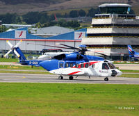G-CICH @ EGPD - Aberdeen action - by Clive Pattle