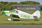 G-AWUB @ EGBR - Gardan GY-201 Minicab (Modified) at The Real Aeroplane Company's Jolly June Jaunt, Breighton Airfield, 2013. - by Malcolm Clarke