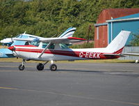 G-EEKK @ EGTB - Cessna 152 at Wycombe Air Park. Ex EI-CRU - by moxy