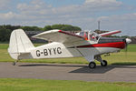 G-BYYC @ EGBR - Hapi Cygnet SF-2A at The Real Aeroplane Company's Jolly June Jaunt, Breighton Airfield, 2013. - by Malcolm Clarke