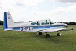 G-IFLI @ X5FB - Gulfstream American AA-5A at Fishburn Airfield, July 2010. - by Malcolm Clarke