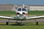 G-BGAX @ EGBR - Piper PA-28-140 Cherokee, Breighton Airfield, April 19th 2009. - by Malcolm Clarke