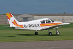 G-BGAX @ EGBR - Piper PA-28-140 Cherokee, during the John McClean Aerobatics Trophy meeting,Breighton Airfield, April 19th 2009. - by Malcolm Clarke