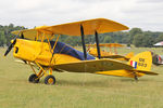 G-ANFI @ X1WP - De Havilland DH-82A Tiger Moth II at The De Havilland Moth Club's 28th International Moth Rally at Woburn Abbey. August 2013. - by Malcolm Clarke