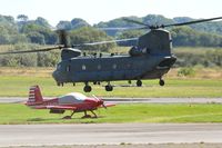 ZH775 @ EGFH - RAF Chinook brought up to HC.4 standards. - by Roger Winser