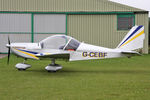 G-CEBF @ X5FB - Aerotechnik EV-97A Eurostar, Fishburn Airfield, August 2010. - by Malcolm Clarke