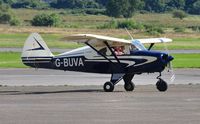 G-BUVA @ EGFH - Visiting Tri-Pacer. - by Roger Winser