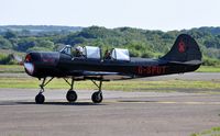 G-SPUT @ EGFH - Visiting Yak-52. - by Roger Winser
