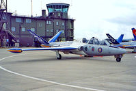 MT-14 @ EGDY - Fouga CM-170R Magister [271] (Belgian Air Force) RNAS Yeovilton~G 15/07/1995 - by Ray Barber