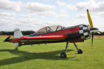 HA-HUO @ X5FB - Sukhoi SU-29, Fishburn Airfield, August 22nd 2009. - by Malcolm Clarke