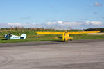 G-ADYS @ EGBR - Aeronca C3. Hibernation Fly-In, The Real Aeroplane Company, Breighton Airfield, October 2012. - by Malcolm Clarke