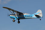 G-ARCS @ EGBR - Auster D6-180. Hibernation Fly-In, The Real Aeroplane Company, Breighton Airfield, October 7th 2012. - by Malcolm Clarke