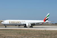A6-EMR @ LMML - B777 A6-EMR Emirates Airlines - by Raymond Zammit