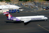 N481HA @ PHNL - Boeing 717-22A [55126] (Hawaiian Airlines) Honolulu-Int'l~N 29/09/2004 - by Ray Barber