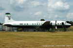 G-SIXC @ EGBE - The DC-6 Diner at Coventry - by Chris Hall