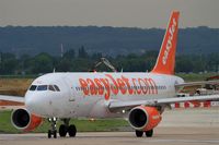 G-EZOC @ LFPO - Airbus A320-214, Lining up prior take off rwy 08, Paris-Orly airport (LFPO-ORY) - by Yves-Q