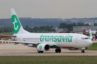 F-GZHF @ LFPO - Boeing 737-8K2, Lining up prior take off rwy 08, Paris-Orly airport (LFPO-ORY) - by Yves-Q