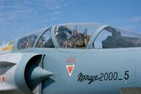 B01 @ LFMI - Dassault Mirage 2000B, Close view of cockpit, Istres-Le Tubé Air Base 125 (LFMI-QIE) open day 2016 - by Yves-Q