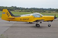 G-BNSP @ EGFH - Firefly, Turweston Flying Club Ltd Turweston Aerodrome Buckinhamshire based, seen parked up. - by Derek Flewin
