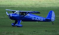 G-AJKB @ EGCB - At City Airport Manchester (Barton) - by Guitarist