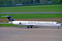 OY-KHP @ EGBB - Douglas DC-9-81 [53007] (SAS Scandinavian Airlines) Birmingham Int'l~G 12/05/2006 - by Ray Barber