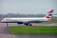 G-BPED @ EGCC - G-BPED   Boeing 757-236 [25059] (British Airways) Manchester-Ringway~G 14/12/2004 - by Ray Barber